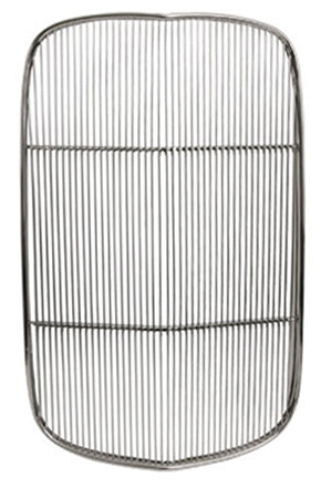 RADIATOR GRILLE & SHELL,STAINLESS STEEL,32 FORD RODDER STYLE WITHOUT HOLES