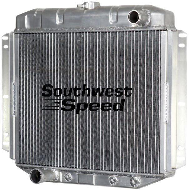 RADIATOR,ALUMINUM,DOWN FLOW,54-56 FORD/MERCURY