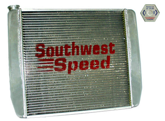 ALUMINUM RADIATOR,19 X 22 X 3, CHEVY