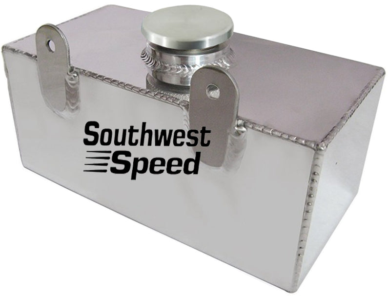 EXPANSION TANK,SQUARE,W/CAP,ALUMINUM,68 OZ