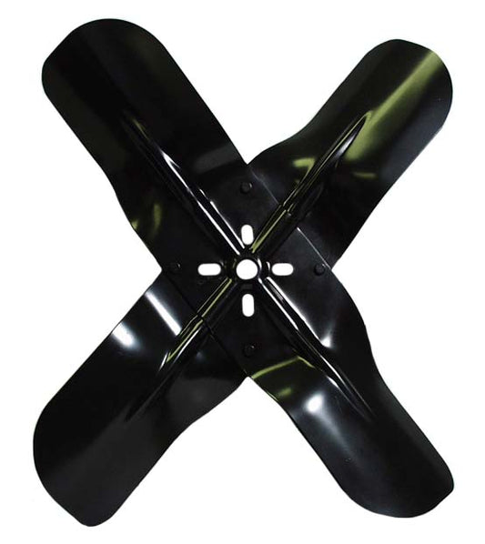 FAN,4 BLADE,STEEL,17"