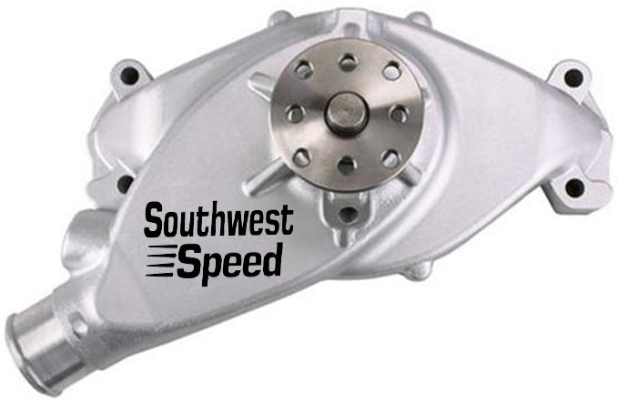 WATER PUMP,ALUM,BBC,SHORT,3/4" SHAFT