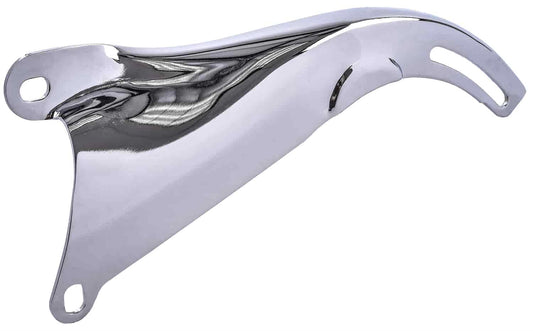 ALTERNATOR UPPER BRACKET,SBC,SWP,LEFT-HAND,CHROME