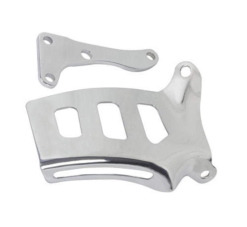 ALTERNATOR UPPER BRACKET,SBC,LWP,RIGHT-HAND,CHROME