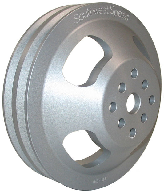 WATER PUMP PULLEY,CAST ALUMINUM,7 1/16"