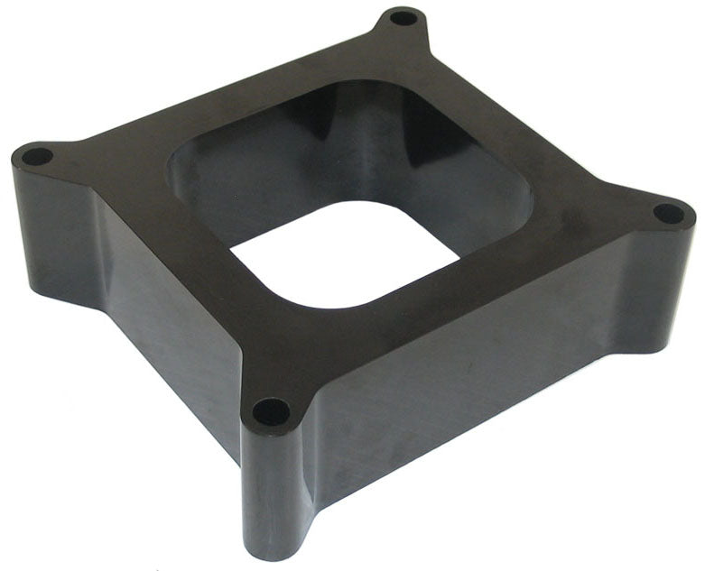 CARBURETOR SPACER,1",PLASTIC,4150,4-HOLE-1.65"
