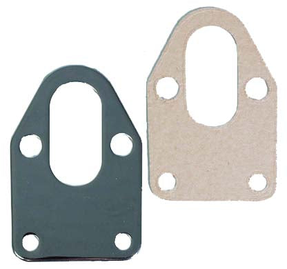 FUEL PUMP MOUNTING PLATE,SBC,CHROME