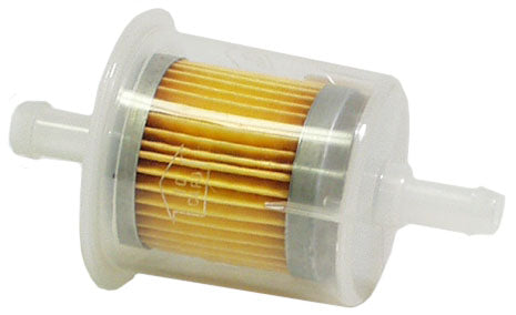FUEL FILTER,SMALL PLASTIC,3/8" PUSH-ON
