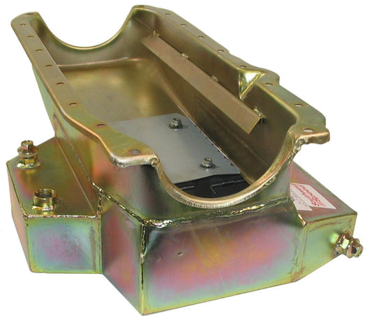 OIL PAN,SBC,8 QT,7" DEEP,86 & UP,RIGHT-HAND DIPSTICK