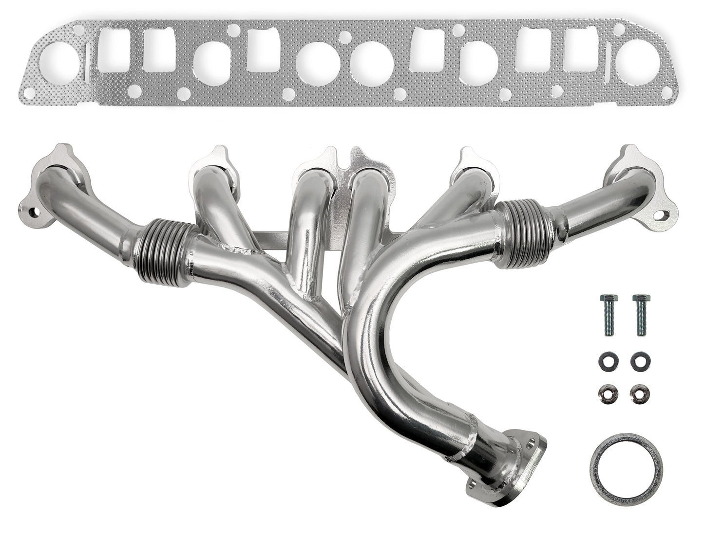 HEADER,91-98 JEEP CHEROKEE XJ,4WD,4.0L INLINE 6CYL,1 5/8",CERAMIC COATED