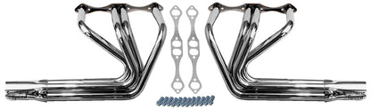 HEADER,SBC,1 5/8",T-BUCKET,FENDERLESS ROADSTER,3 1/2",CERAMIC HOT COATED