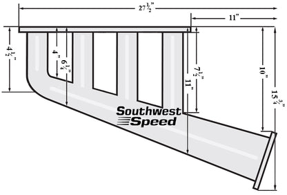 HEADER KIT,BBC,1 7/8",LAKE STYLE,2 1/2",4" COLLECTORS