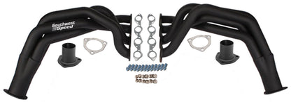 HEADER,BBC,2",55-57 CHEVY,FENDERWELL,3 1/2",BLACK