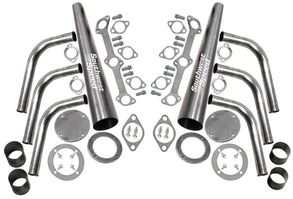 HEADER KIT,FLATHEAD FORD,1 5/8",LAKE STYLE,2 1/2",3 1/2" COLLECTORS