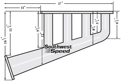 HEADER KIT,SBF,1 5/8",LAKE STYLE,2 1/2",3 1/2" COLLECTORS