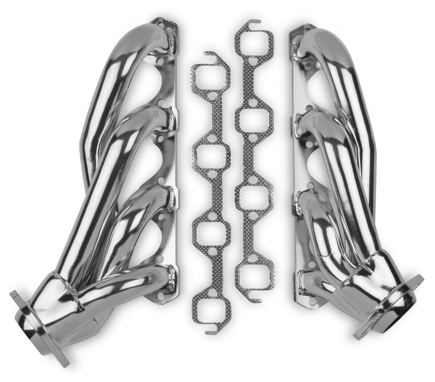 HEADER,SBF,1 5/8",289/5.0L,SHORTY,64-73 MUSTANG,FAIRLANE,ETC,2 1/2",POL STAINLES