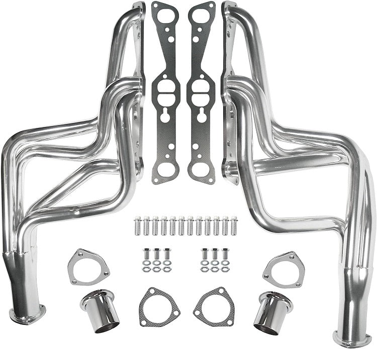 HEADER,PONTIAC,1 5/8",64-79 FIREBIRD,GTO,LEMANS,LONG TUBE,3",CERAMIC HOT COATED