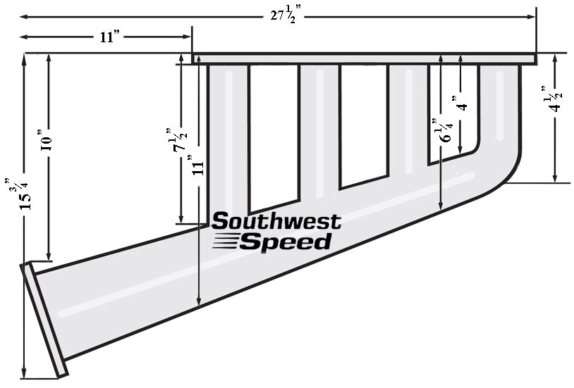 HEADER KIT,BBF,1 7/8",LAKE STYLE,2 1/2",3 1/2" COLLECTORS