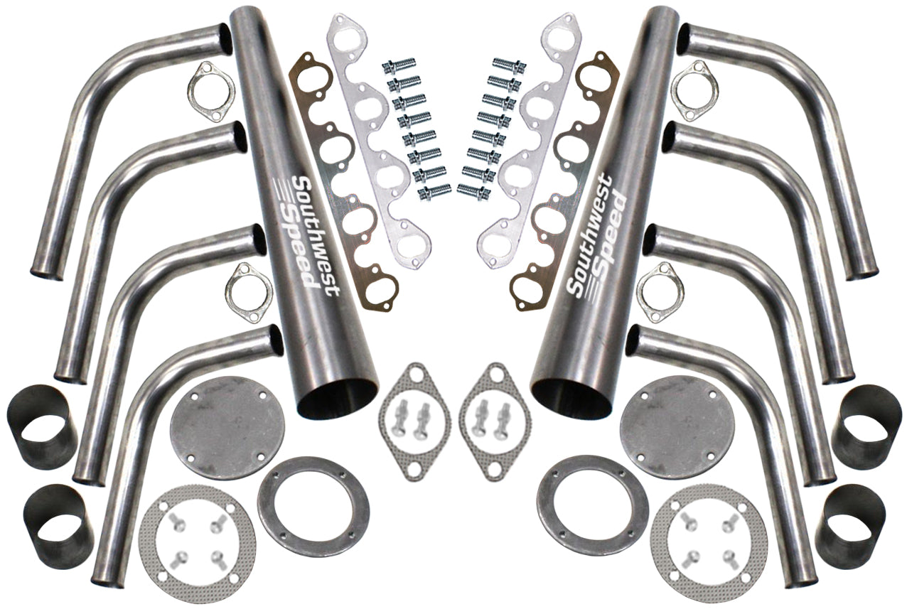 HEADER KIT,BBF,1 7/8",LAKE STYLE,2 1/2",4" COLLECTORS