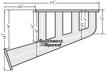 HEADER KIT,FORD 351C 4 BBL,1 7/8",LAKE STYLE,2 1/2",3 1/2" COLLECTORS