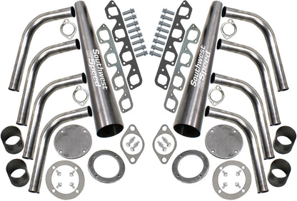 HEADER KIT,FORD 351C 4 BBL,1 7/8",LAKE STYLE,2 1/2",4" COLLECTORS