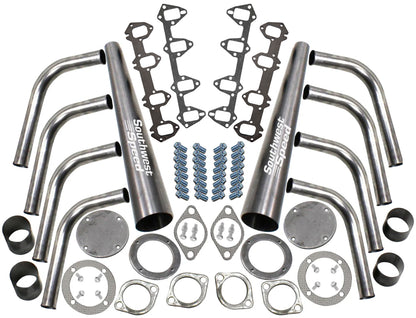 HEADER KIT,FORD FE,1 7/8",LAKE STYLE,2 1/2",4" COLLECTORS