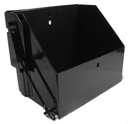 BATTERY BOX,DROP OUT,SS,BLACK
