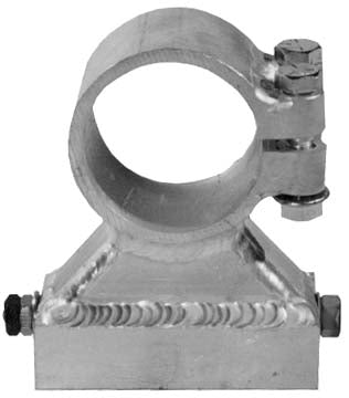 LEAF SPRING PAD,ALUM,ADJ,CLAMP,3" BLOCK