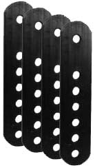 LEAF SPRING SHACKLE KIT,4 PC,ALUM