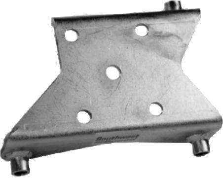 SPRING PLATE,TRIPLE SHOCK,1 1/2 DROP,RIGHT