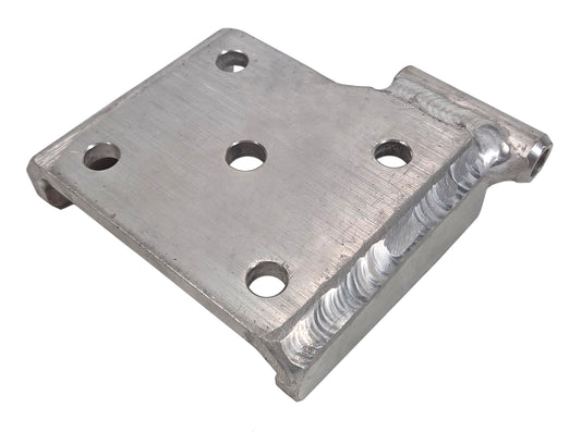 SPRING PLATE,SHOCK,ALUM,1/2" DROP,LEFT