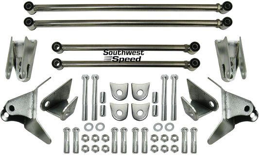 4 LINK KIT,TRIANGULATED,33-34 FORD,SS,POL