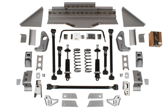 QUADRALINK REAR SUSPENSION KIT,1964-1970,BASE SHOCKS