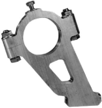 CLAMP BRACKET,SHOCK,ALUMINUM,5" DROP