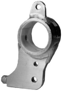 FLOATER,SHOCK MOUNT,ALUMINUM,FIXED MOUNT
