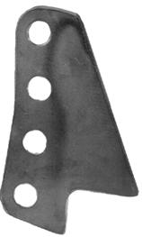 RADIUS ROD BRACKET,3/4 BORE,4 HOLE   1/8