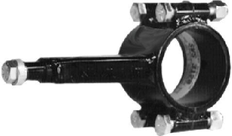 PANHARD MOUNT,3/4",SINGLE 3" CLAMP,6" C-C