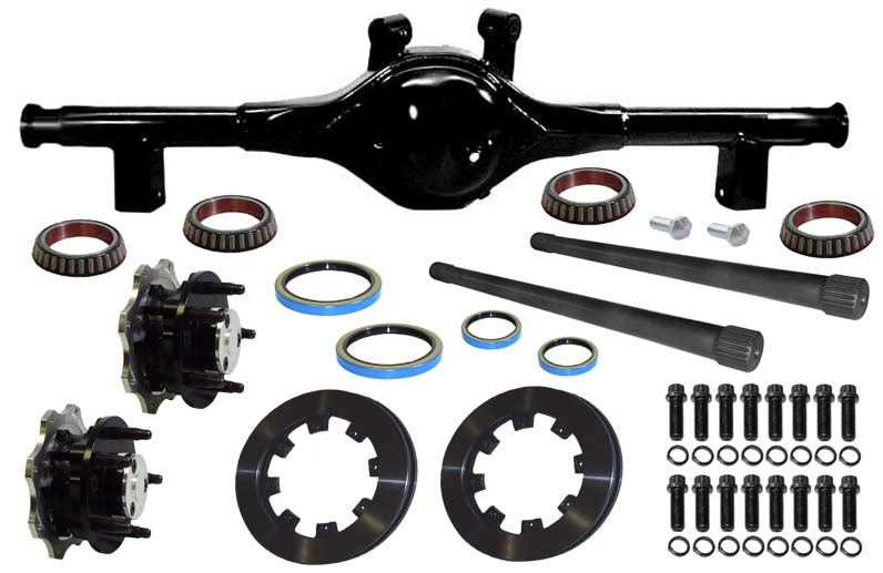 5X5 REAR,W/METRIC MOUNT,BILLET ALUM. HUB