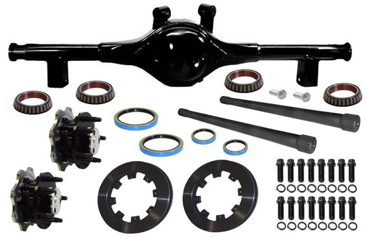 5X5 REAR,W/METRIC MOUNT,BILLET ALUM. HUB