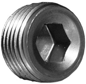 QUICKCHANGE PIPE PLUG,3/8" NPT