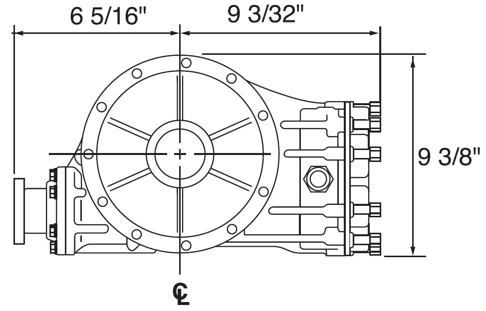 QUICK CHANGE REAR END ASSEMBLY,STEEL TUBE,ALUM,7" TOYOTA,3.78