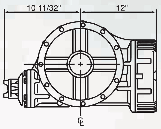 QUICK CHANGE REAR END ASSEMBLY,STREET ROD,10" CHAMP,60",HD.