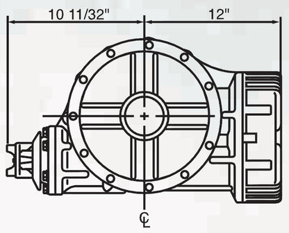 QUICK CHANGE REAR END ASSEMBLY,STREET ROD,10" CHAMP,60",HD.