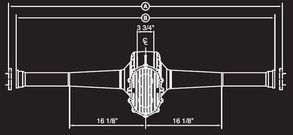 QUICK CHANGE REAR END ASSEMBLY,STREET ROD,STB,10"CHAMP,56",POLISH