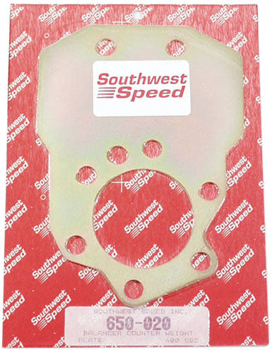BALANCER COUNTER WEIGHT PLATE,400 SBC