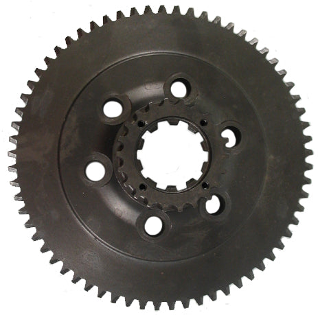 COUPLER & RING GEAR,SBC 86+,STEEL,HTD,BR