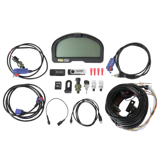 DIGITAL DASH,RACEPAK,IQ3,DATA LOGGER,V-NET,& CABLES