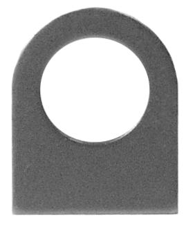 BRAKE LINE MOUNTING TAB,5/8" BORE