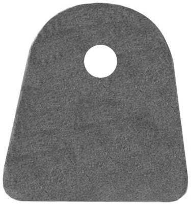 WELD TAB,1/8 THK,1/8 HOLE,1 1/8T,ROUND