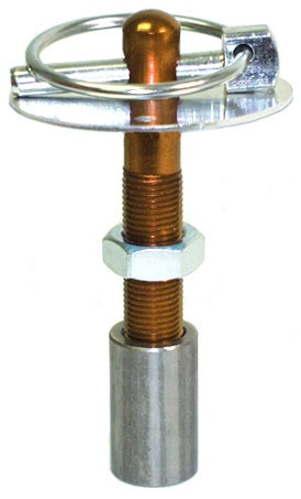 HOOD PIN KIT,W/THREADED BOSS,GOLD,BULK